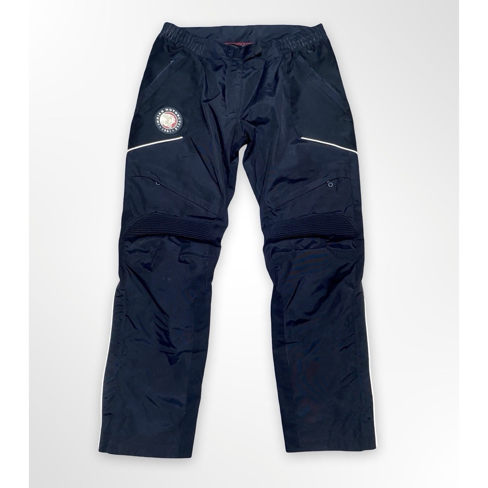 Indian Motorcycle Pants Protective Wear Size XL Fit About 34x32 Knox 3M Kneepads